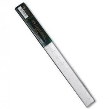 Faber-Castell 176151 - Escalímetro Triangular de Plástico con Escalas 1:20, 1:25, 1:50, 1:75, 100 y 125