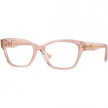 Versace VE3344 5434 Women's Eyeglasses Pink Size 52 (Frame Only) - Blue Light Block Available