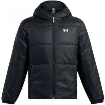 Chaqueta con capucha ligera aislante Under Armour negra para hombre - Talla S