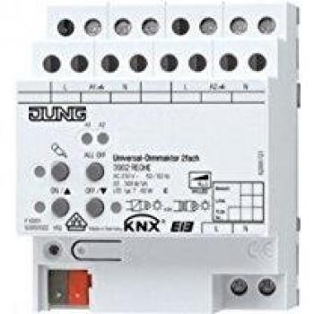 Universal KNX Dimming Actuator 2-Fold, 2x 300VA