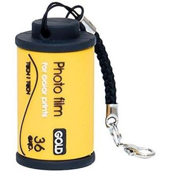 TECH1TECH TEC5132-16 16GB USB 2.0 Negro, Amarillo Unidad Flash USB - Memoria USB