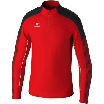 Erima Evo Star Junior Half Zip Training Sweatshirt Red/Black 116 cm