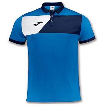 Joma Polo Crew II Royal M/C - Polo Deportivo, Unisex, Azul -