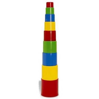 Dantoy 5417 - Pirámide de Alrededor de 9 Piezas