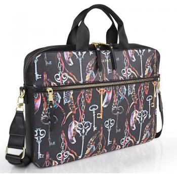 Skpat Zagiru Maletín para Portátil 15.6 Negro 40x29x6cm Portadocumentos Mujer 317138
