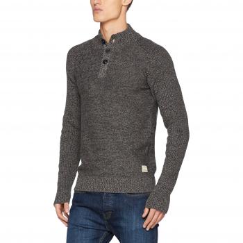 JACK & JONES VINTAGE Jjvharris Knit High Neck Granddad, Suéter para Hombre