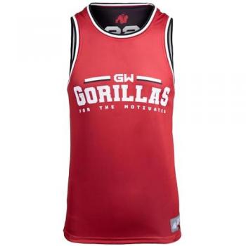 Gorilla Wear Keene Reversible Tank Top Red 2XL
