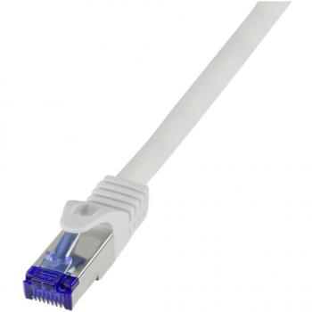 Cable de red LogiLink C6A042S Cat6a S/FTP gris 1,5 m
