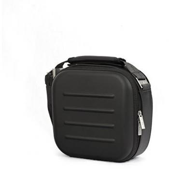Valira Nomad Satin Negro - Bolsa Porta Alimentos con 2 Contenedores Herméticos