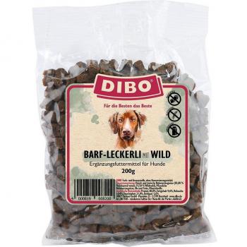 DIBO BARF Venison Snacks for Dogs - Economy Pack: 2 x 200 g