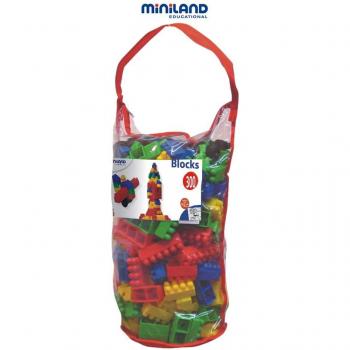 Maletín de Bloques de Construcción 300 Piezas - Incluye 300 bloques de diferentes colores y formas, fabricados en plástico resistente, aptos para niños a partir de 3 años, promueve la creatividad y el desarrollo
