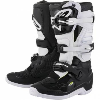 Alpinestars Botas de Cross Mujer Stella Tech 3 Negro-Blanco
