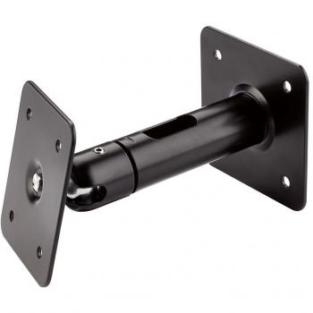 Soporte Universal de Pared o Techo K&M 24185 Ajustable y Giratorio hasta 10kg en Negro