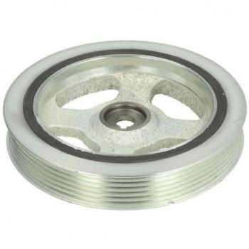 Polea de cigüeñal BTA E600510BTA - Polea de correa, material: acero, tipo de montaje: en el motor, diámetro: 120 mm, número de ranuras: 5, peso: