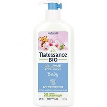 Natessance Baby Body & Hair Soap-Free Cleansing Gel Organic 500ml