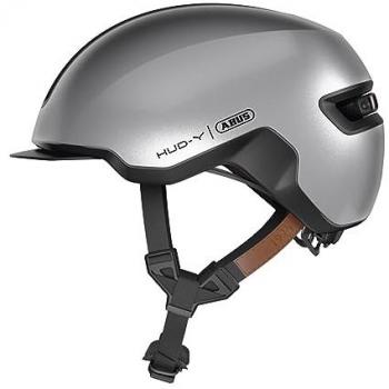 Abus Urban Bike Helmet HUD-Y Gleam Silver M (54-58cm)