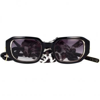 Guess Women's Polarized Sunglasses GU7878 52H with Brown Mirrored Lenses