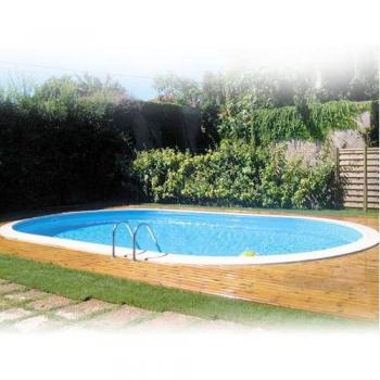 Piscina Enterrada Moorea de Acero 600 x 320 x 150 cm Gre
