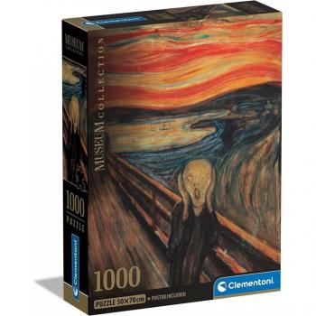 Puzle de 1000 piezas El Grito de Munch - Edición Especial Coleccionista