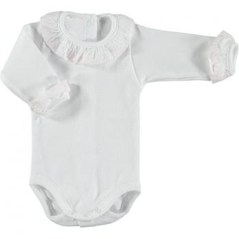 Basicos Babidu pack de 2 bodys cuello batista