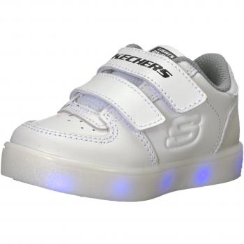 Skechers Energy Lights, Zapatillas para Bebés, Blanco
