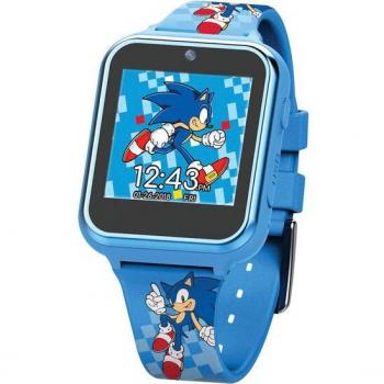 Reloj Inteligente Sonic The Hedgehog Kids Licensing con Cámara para Selfie y Batería de Larga Duración