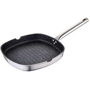 San Ignacio Neon Sarten Grill, Aluminio Forjado, Cromado