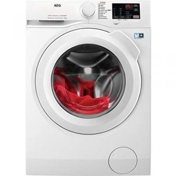 AEG L6FBI147P Lavadora de Libre Instalación, Carga Frontal, 10 Kg / 1400 rpm, Serie 6000, Motor Inverter