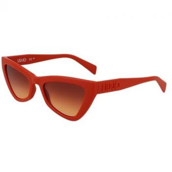 Liu Jo Women's LJ799S 223 Bio-Injection Brown Cat Eye Sunglasses