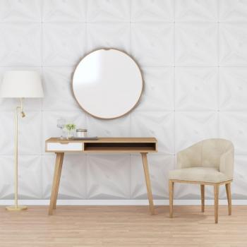 Paneles de pared 24 piezas Blanco 50x50 cm XPS 6 m² Star Vidaxl
