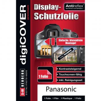 DigiCover N3293 - Lámina Protectora de Pantalla para Panasonic DMC-FZ200