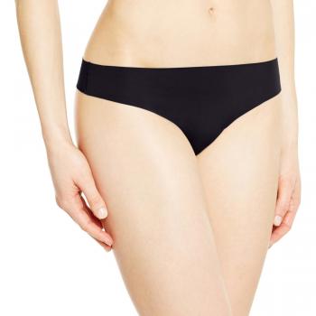 Vanity Fair 100 - Tanga para mujer, color schwarz/schwarz, talla 36