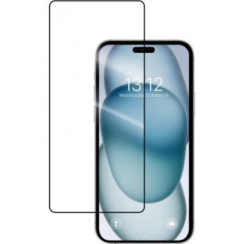 PcCom Essential Protector Cristal Templado 3D para iPhone 15 Plus