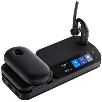 Yealink BH71 Workstation Pro Wireless In-ear Headset with Charging Stand - Black
