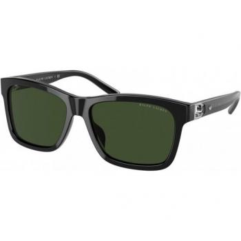 Ralph Lauren RL8203QU 500171 Men's Square Black Sunglasses Size 57