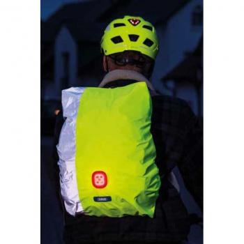 Cubierta Lumino Nocturna Abus para Mochila Resistente al Agua y Reflectante