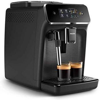 Philips 2200 Series EP2220/10 Fully Automatic Espresso Machine with Milk Frother, 15 Bar Pressure, Black