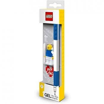 Set de Bolígrafo y Figura Lego Azul