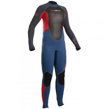 Gul 2018 Response Junior 3/2mm Flatlock Wetsuit Blue/Graphite RE1322-B4 Junior Sizes - Junior Small