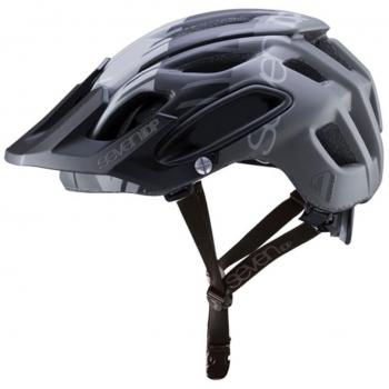 Seven M2 Tactic casco de bicicleta de montaña mixta, M2 Tactic, negro / gris
