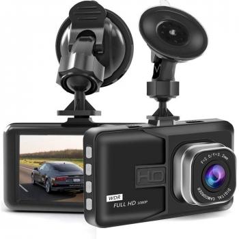Cámara de salpicadero Diimo, Full HD 1080P, cámara de salpicadero para Coche, DVR, cámara Frontal de vehículo, Sensor G, detección de Movimiento, grabación de vídeo en Bucle, visión Nocturna