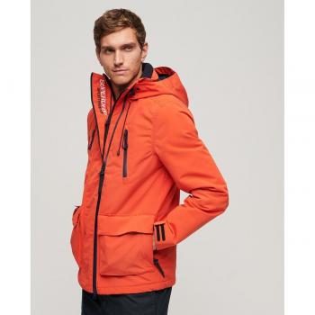 Superdry Ultimate Orange Windbreaker Jacket for Men