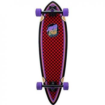 Monopatín Cruiser Santa Cruz Rad Dot Pintail 9.2 Completo Rojo
