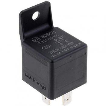 Bosch 0332019150 Mini Relay 12V 30A, 2x87, IP5K4, Operating Temperature from -40 Degree to 100 Degree C, 5 Pin Relay with Relay bracket