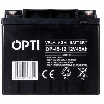 Batería VRLA AGM Opti 12V 45Ah Polonia