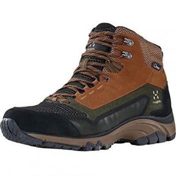 Haglöfs Skuta Mid Proof Eco, Botas de Senderismo Hombre, Marrón