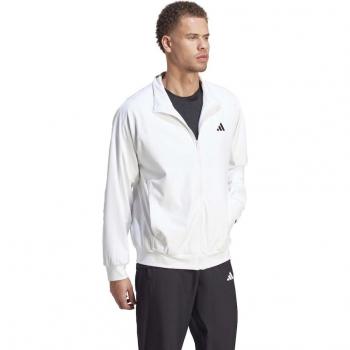 Chaqueta de entrenamiento adidas VEL Pro para hombres - Blanco