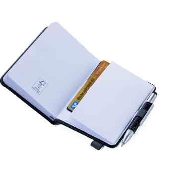 Libreta A7 Troika LILIPAD+LILIPUT con Bolígrafo, 128 hojas, papel FSC, perforadas y con puntas