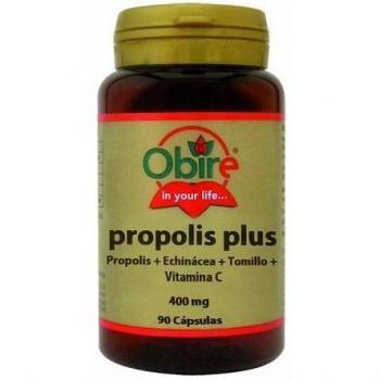 Própolis Plus con Echinácea, Tomillo y Vitamina C - 90 Cápsulas de Obire