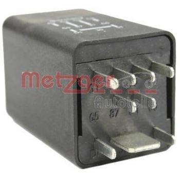 Relé de precalentamiento METZGER 0884010 para VW, AUDI y SKODA - Compatible con modelos Golf, Passat, Tiguan, Touran y más